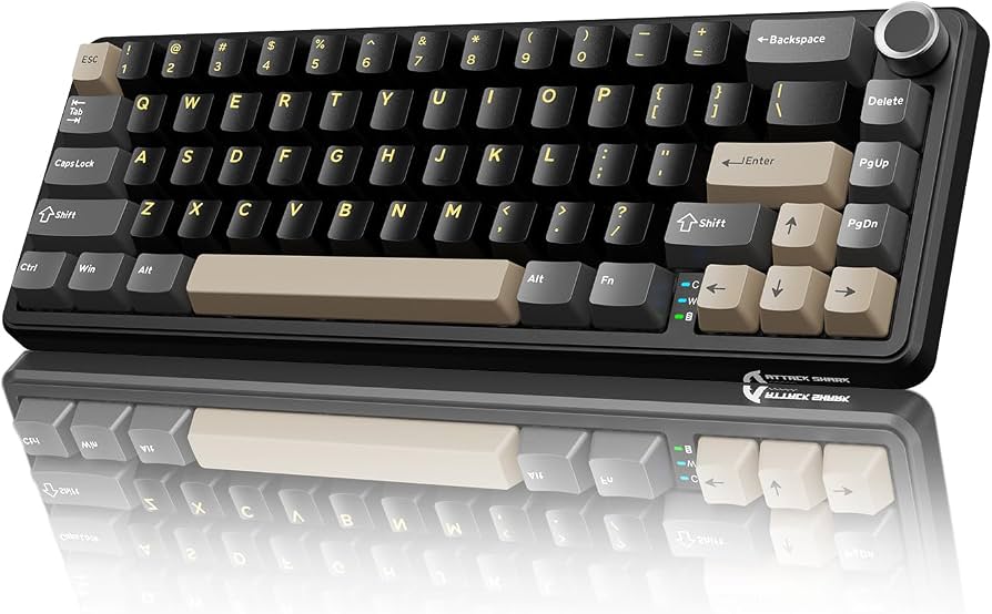 מקלדת גיימינג אלחוטית Attack Shark X66