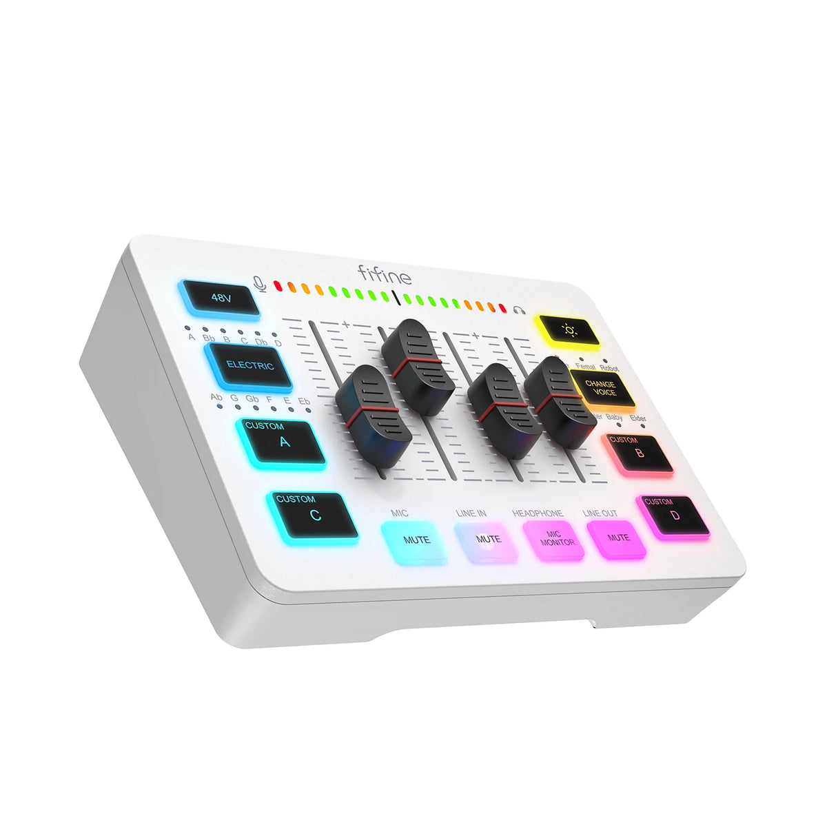 מיקסר אודיו לגיימינג Fifine AmpliGame SC3