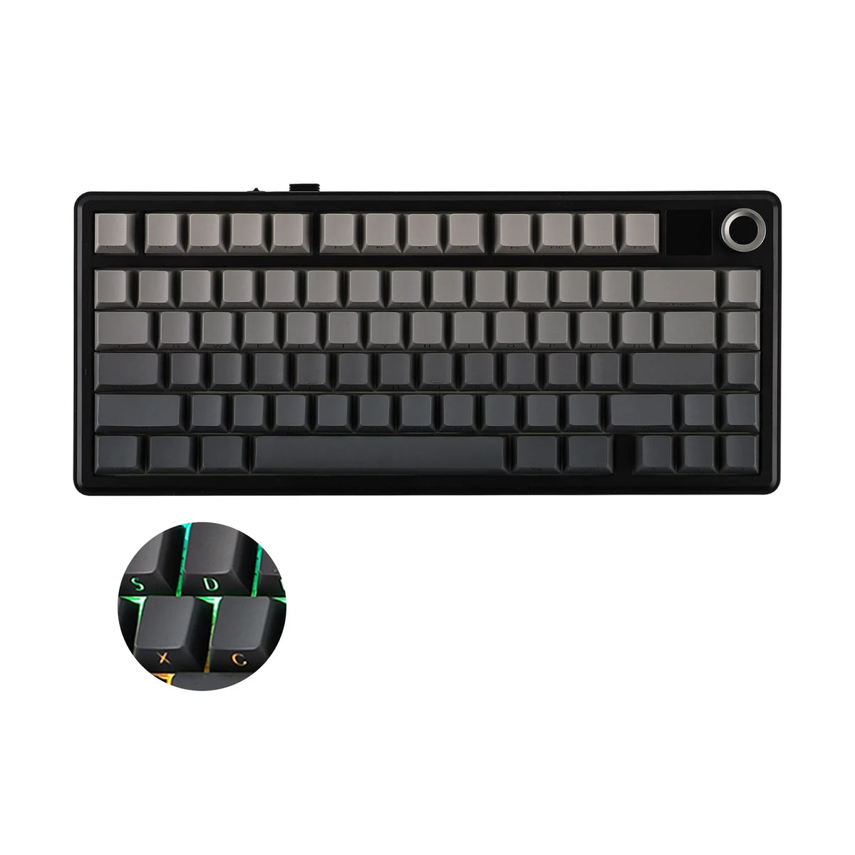 מקלדת גיימינג מכנית אלחוטית AULA F75 MAX