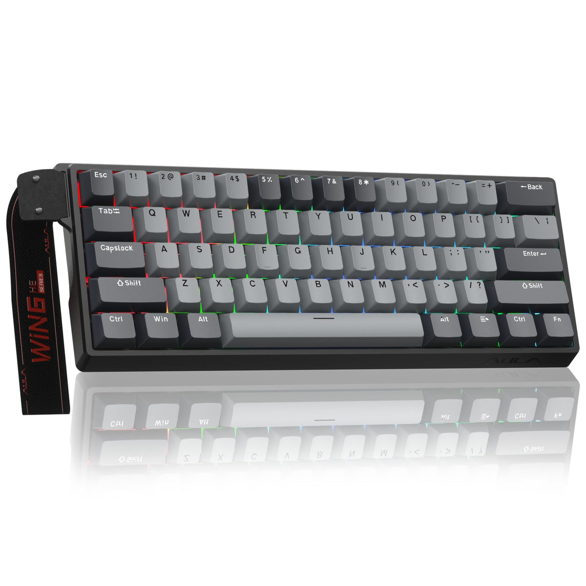 מקלדת גיימינג מכאנית חוטית WIN68 HE