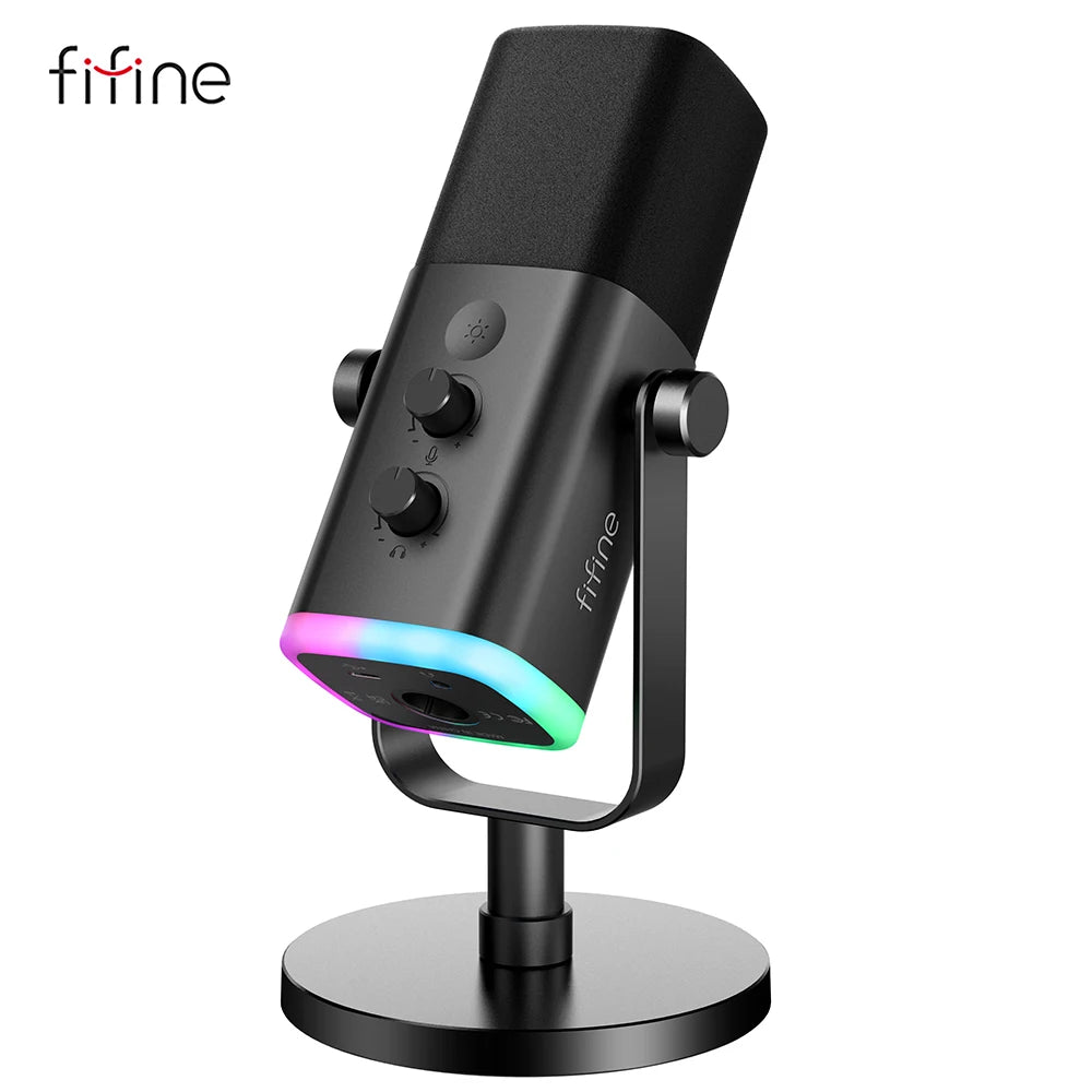 FIFINE AM8 מיקרופון גיימינג